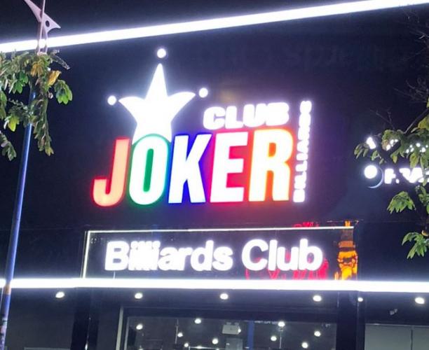 Chữ mica có đèn led