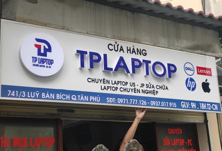 bảng hiệu alu, chữ mia không đèn đơn giản giá rẻ