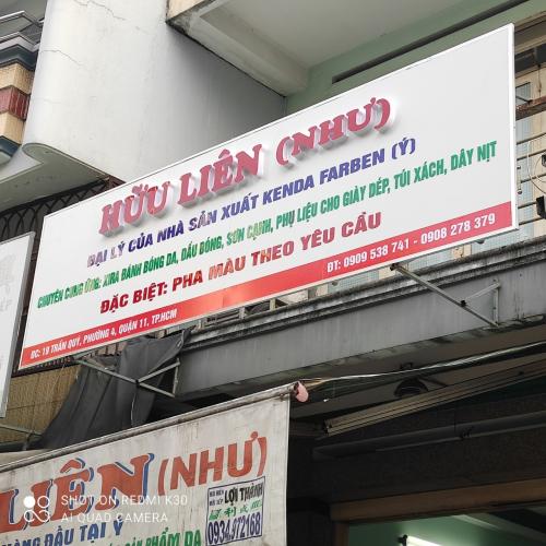 Bảng alu chữ mica, không đèn