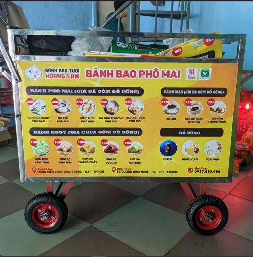 In menu decal trắng sữa