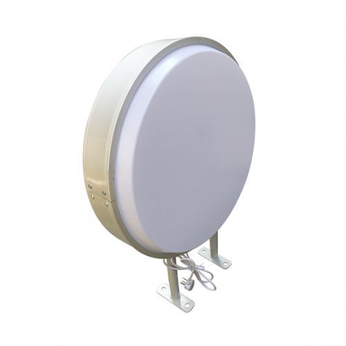 Hộp đèn mica hút nổi - tròn