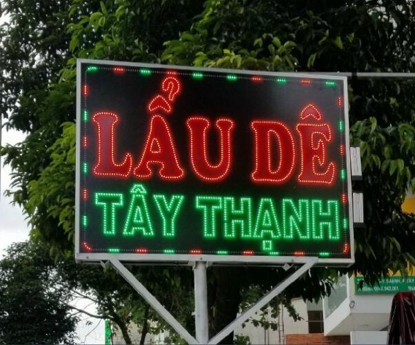 Hộp đèn led ruồi 5 li - 2 mặt