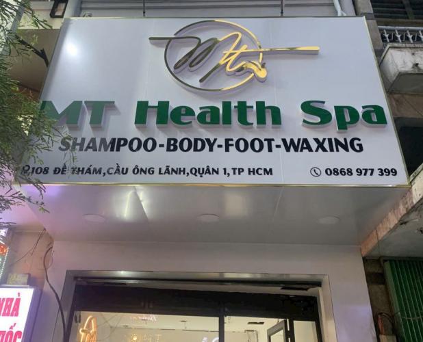 bảng quảng cáo giá rẻ, nền trắng chữ nổi không đèn